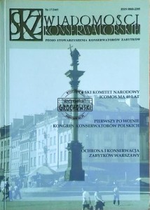 Wiadomości konserwatorskie 17/2005