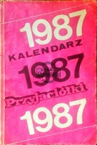 Kalendarz Przyjaciółki 1987
