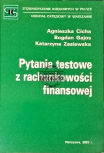 Pytania testowe z rachunkowości finansowej