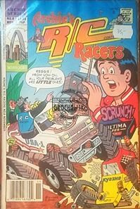 Ric contra Racers no 8 ( Archie series)
