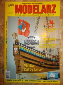 Modelarz 715 1/2016 : miesięcznik modelarzy kołowych, lotniczych, okrętowych i rakietowych