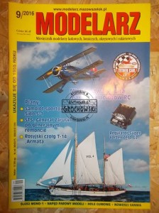 Modelarz 723 9/2016 : miesięcznik modelarzy kołowych, lotniczych, okrętowych i rakietowych