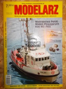 Modelarz 697 7/2014 : miesięcznik modelarzy kołowych, lotniczych, okrętowych i rakietowych