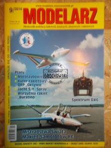 Modelarz 699 9/2014 : miesięcznik modelarzy kołowych, lotniczych, okrętowych i rakietowych