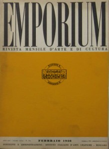 Emporium ; 1956, N. 734 ; Rivista mensile d'arte e di cultura
