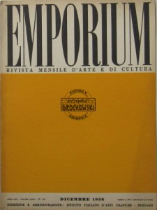 Emporium ; 1956, N. 744 ; Rivista mensile d'arte e di cultura