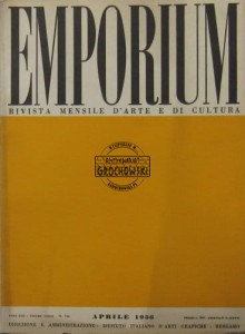 Emporium ; 1956, N. 736 ; Rivista mensile d'arte e di cultura