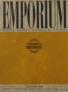 Emporium ; 1956, N. 738 ; Rivista mensile d'arte e di cultura
