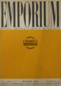 Emporium ; 1956, N. 737 ; Rivista mensile d'arte e di cultura