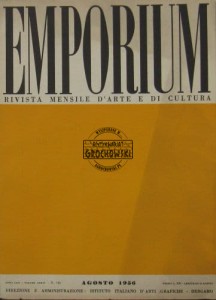Emporium ; 1956, N. 740 ; Rivista mensile d'arte e di cultura
