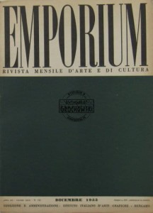 Emporium ; 1955, N. 732 ; Rivista mensile d'arte e di cultura