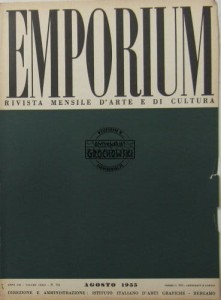Emporium ; 1955, N. 728 ; Rivista mensile d'arte e di cultura