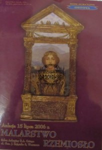Malarstwo Rzemiosło. Aukcja 15 lipca 2006 r.
