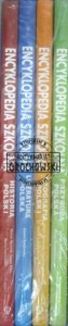 Encyklopedia Szkolna. Tom I-IV. Przyroda Polska, Geografia Plski, Literatura Polski, Historia Polski.