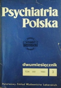 Psychiatria Polska. Dwumiesięcznik, Tom XIV,  1/1980