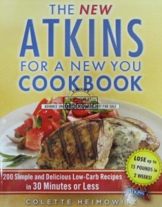 The new Atkins for new you cookbook