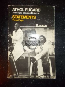 Statements. Three plays