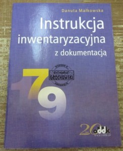 Instrukcja inwentaryzacyjna z dokumentacją