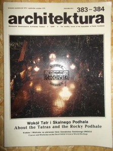 Architektura. Miesięcznik Stowarzyszenia Architektów Polskich. SARP. 9-10/79