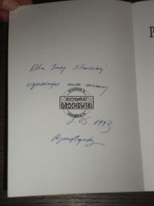 Ryszard Majewski AUTOGRAF