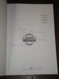Jacek Pankiewicz AUTOGRAF