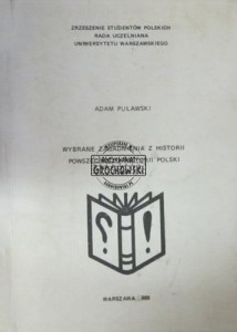 Wybrane zagadnienia z historii powszchnej i historii Polski. Część I