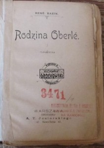 Rodzina Oberle tom.I  BAZIN 1902