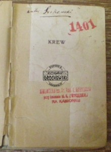 Krew  SROKOWSKI