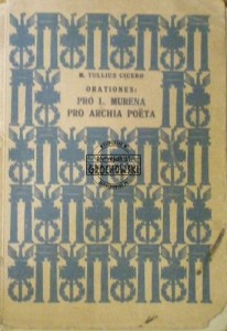 Pro L.Murena Oratio, Pro Archia Poeta Oratio