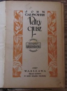 Patrycjusz  GALSWORTHY 1927