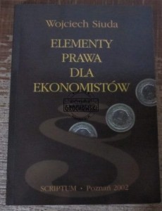 Elementy prawa dla ekonomistów  SIUDA