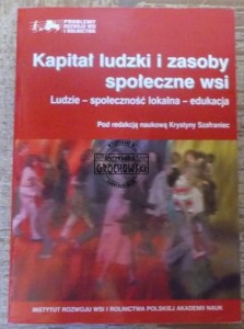 Kapitał ludzki i zasoby społeczne wsi  SZAFRANIEC