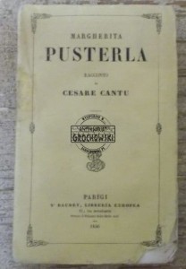 Margherita Pusterla. tomo secondo  CANTU 1856