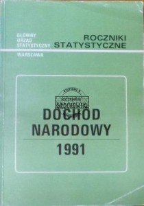 Dochód narodowy 1991