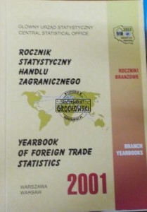 Rocznik statystyczny handlu zagranicznego 2001