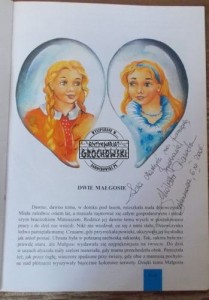 AUTOGRAF Wioletta Piasecka - Dwie Małgosie