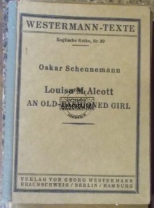 Old-Fashioned Girl.  ALCOTT
