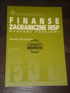 Finanse zagraniczne MSP Bielawska