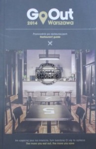 Go Out 2014 Warszawa. Przewodnik po restauracjach. Restaurant guide