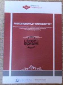 Przedsiębiorczy Uniwersytet.  BĄK