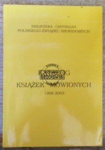 Katalog książek mówionych 1998-2003.  BREITER