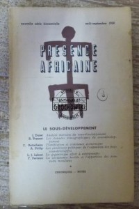 Presence Africaine No.20   1958