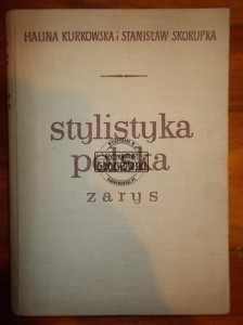 Stylistyka polska : zarys