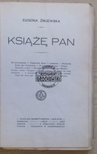 Książę Pan.  ŻMIJEWSKA