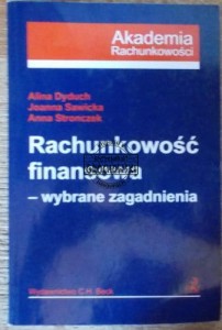 Rachunkowość finansowa wybrane zagadnienia.