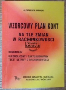 Wzorcowy plan kont na tle zmian w rachunkowości