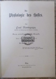 Die Phystologie des Halles.  MANTEGAZZA