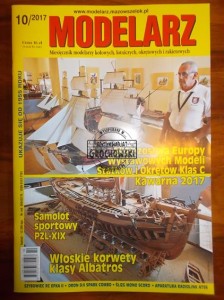 Modelarz 736 10/2017 : miesięcznik modelarzy kołowych, lotniczych, okrętowych i rakietowych