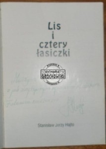 AUTOGRAF  Jerzy Hajto  LIS I CZTERY ŁASICZKI