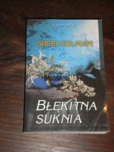 Błękitna suknia Sheri Holman